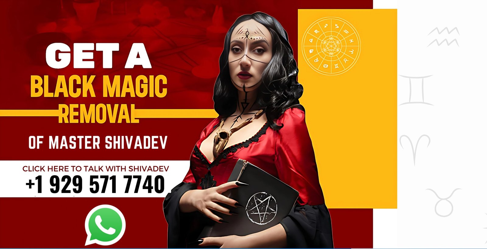 Black Magic Removal, Voodoo Removal, Witchcraft Removal